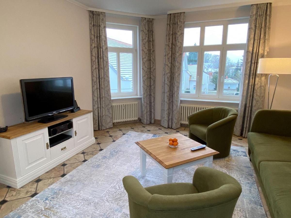 Strandvillen Binz - Ferienwohnung Mit Meerblick, 1 Schlafzimmer, Sauna Und Balkon Sv-712 Luaran gambar